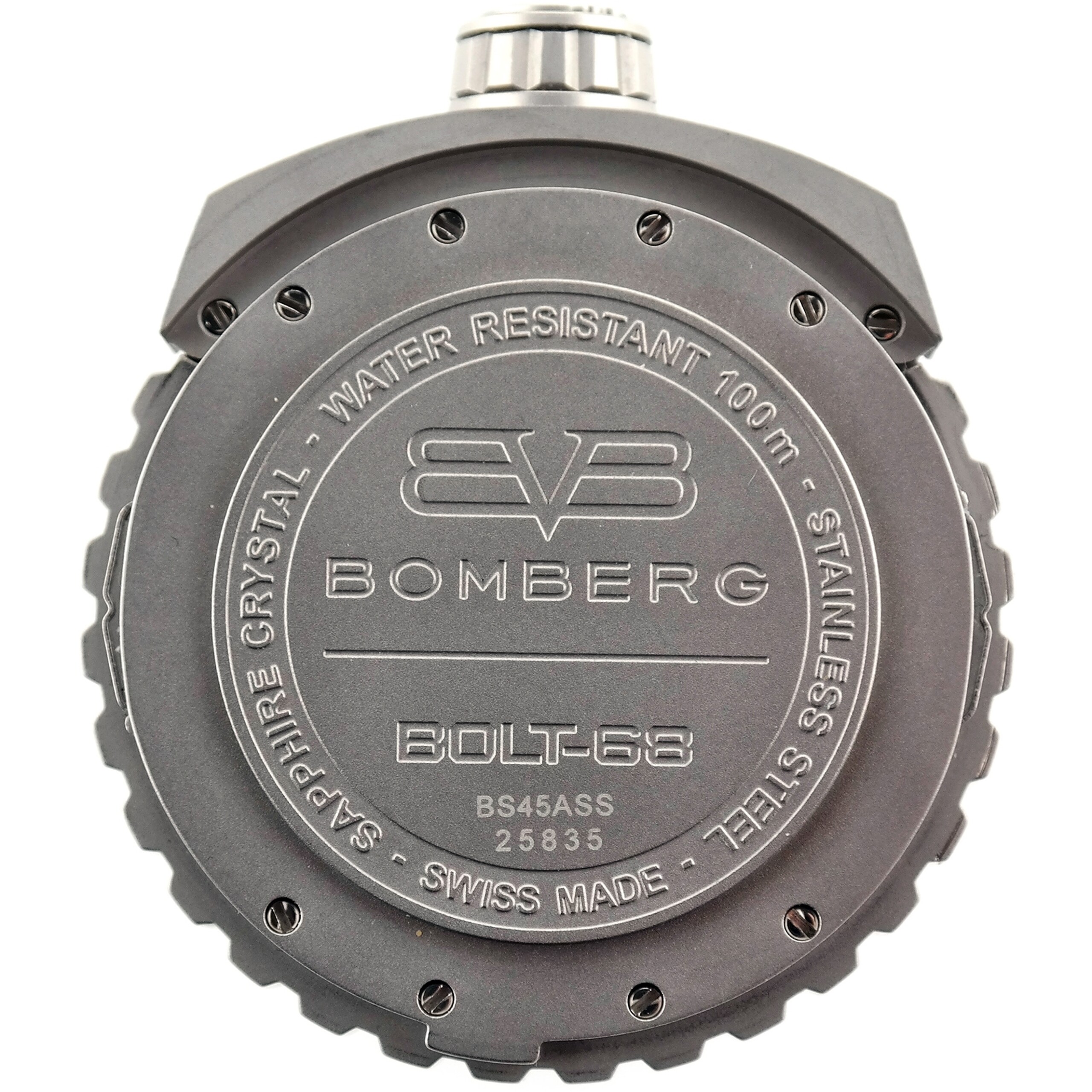 Bomberg Bolt 68 Date Automatic - BS45ASS - Swiss Made Automatic Men Watch