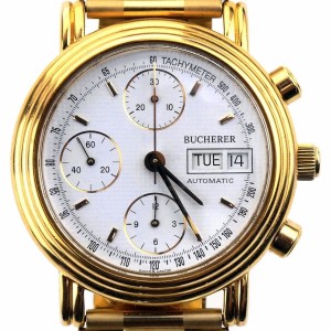 BUCHERER - Swiss Made Automatic Chronograph Watch Valjoux 7750