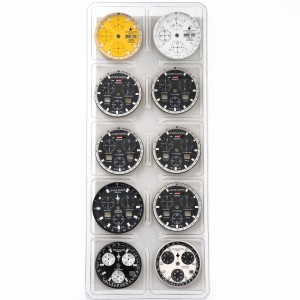 CHASE-DURER - Swiss Made - Lot of 10 Dials