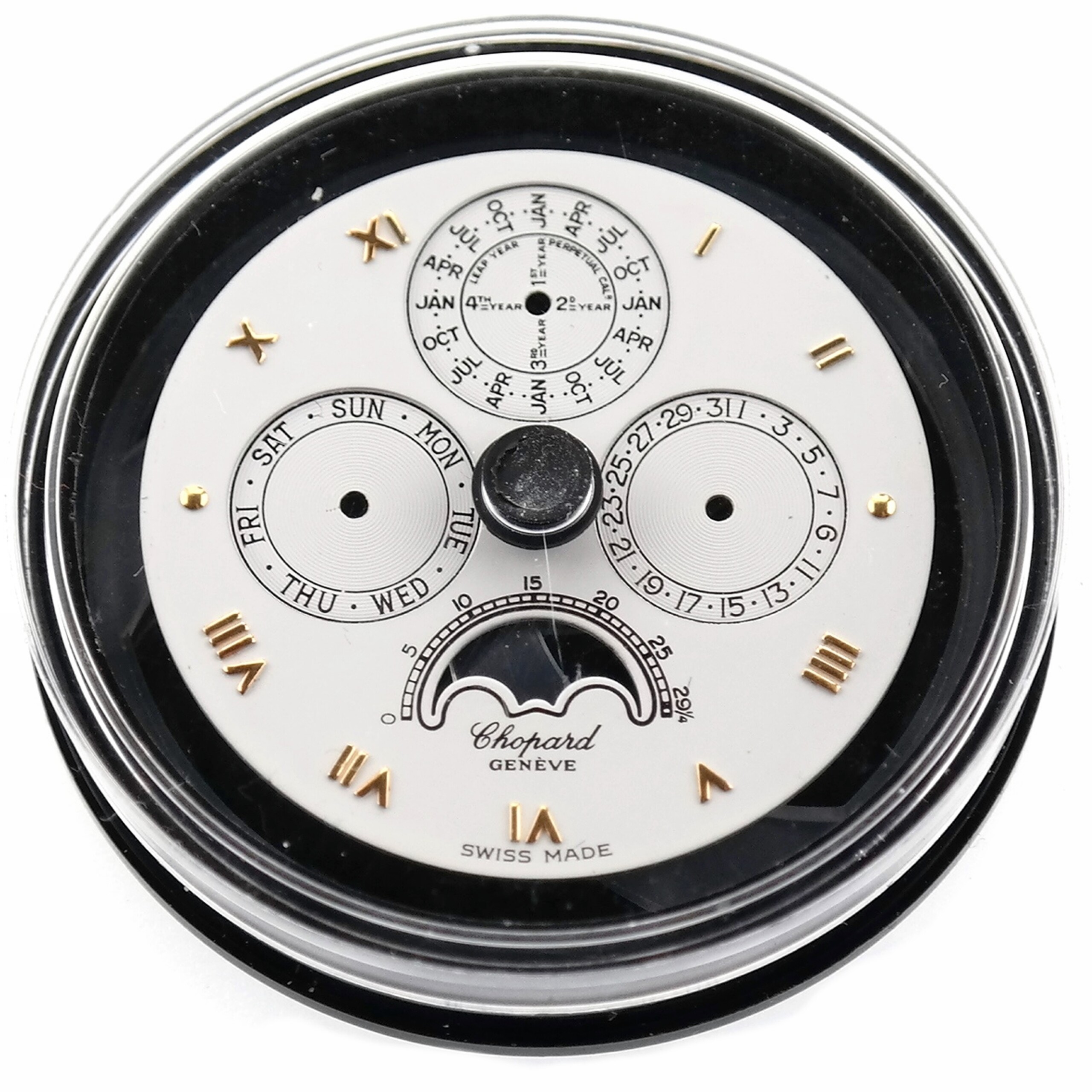 CHOPARD Classique Perpetual Calendar - Luna D'Oro - Ref. 36.1224 -  Watch Dial