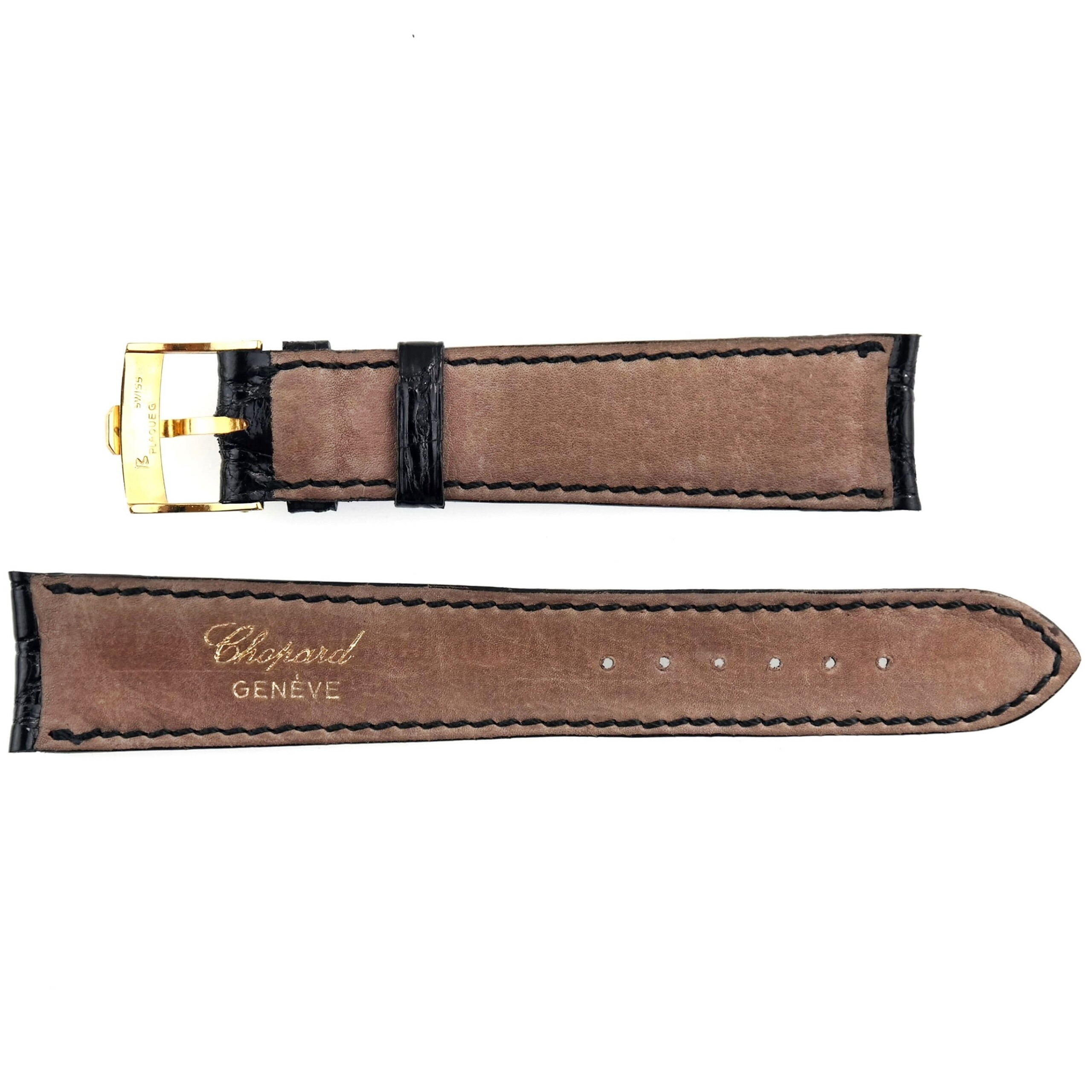 CHOPARD - Luxury Watch Strap - 19/16 - 115/75 - Genuine Leather