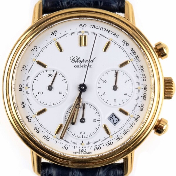CHOPARD Mille Miglia ref. 1201 Chronograph Solid 18K Gold Limited Edition Watch