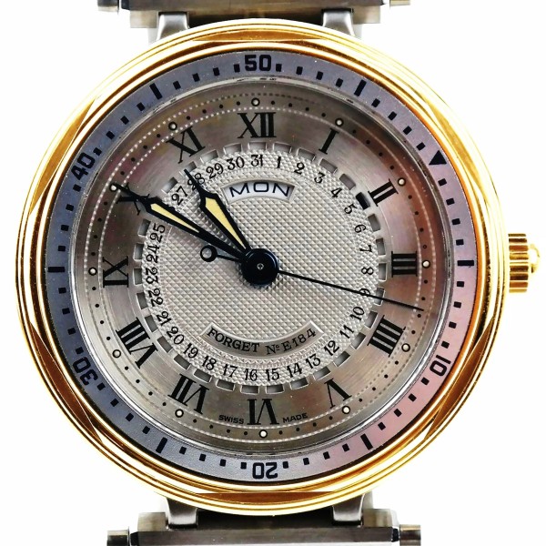 CHRONOMETRES FORGET GENEVE Automatic Day/Date Chronometer Watch