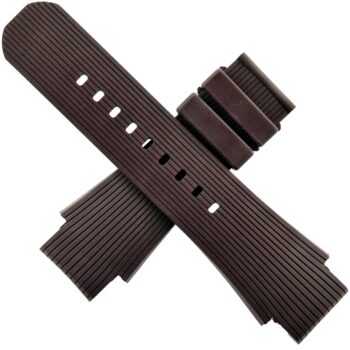 CLERC Geneve - Hydroscaph - Rubber Watch Strap - Brown