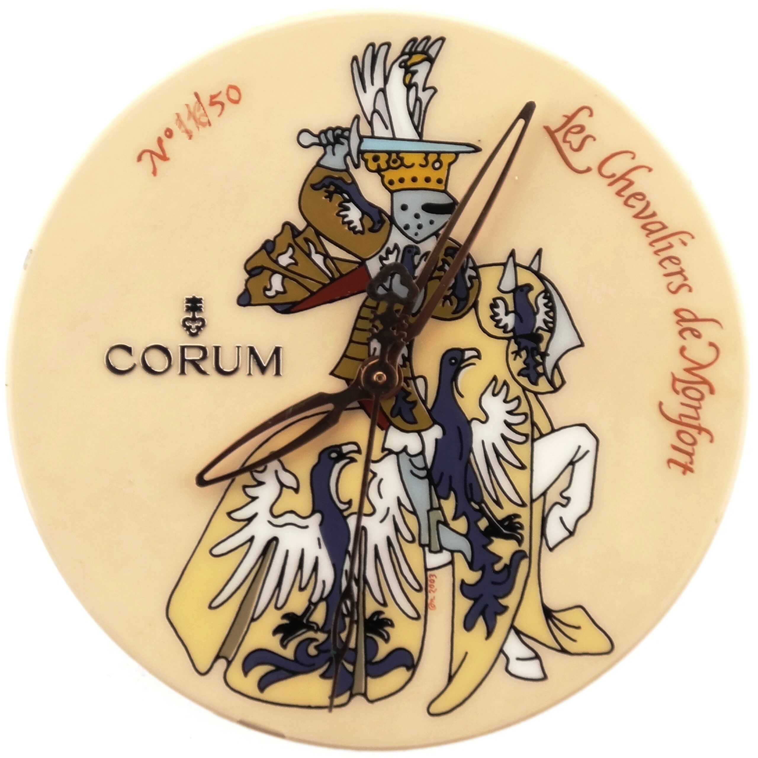 CORUM Automatic Artisan Classical Les Chevaliers de Montfort 42 Rose Gold - Watch Movement Kit