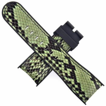 CORUM Bubble Rubberized Leather Watch Strap - 27 mm