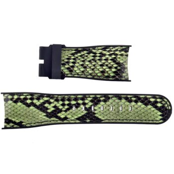 CORUM Bubble Rubberized Leather Watch Strap - 27 mm