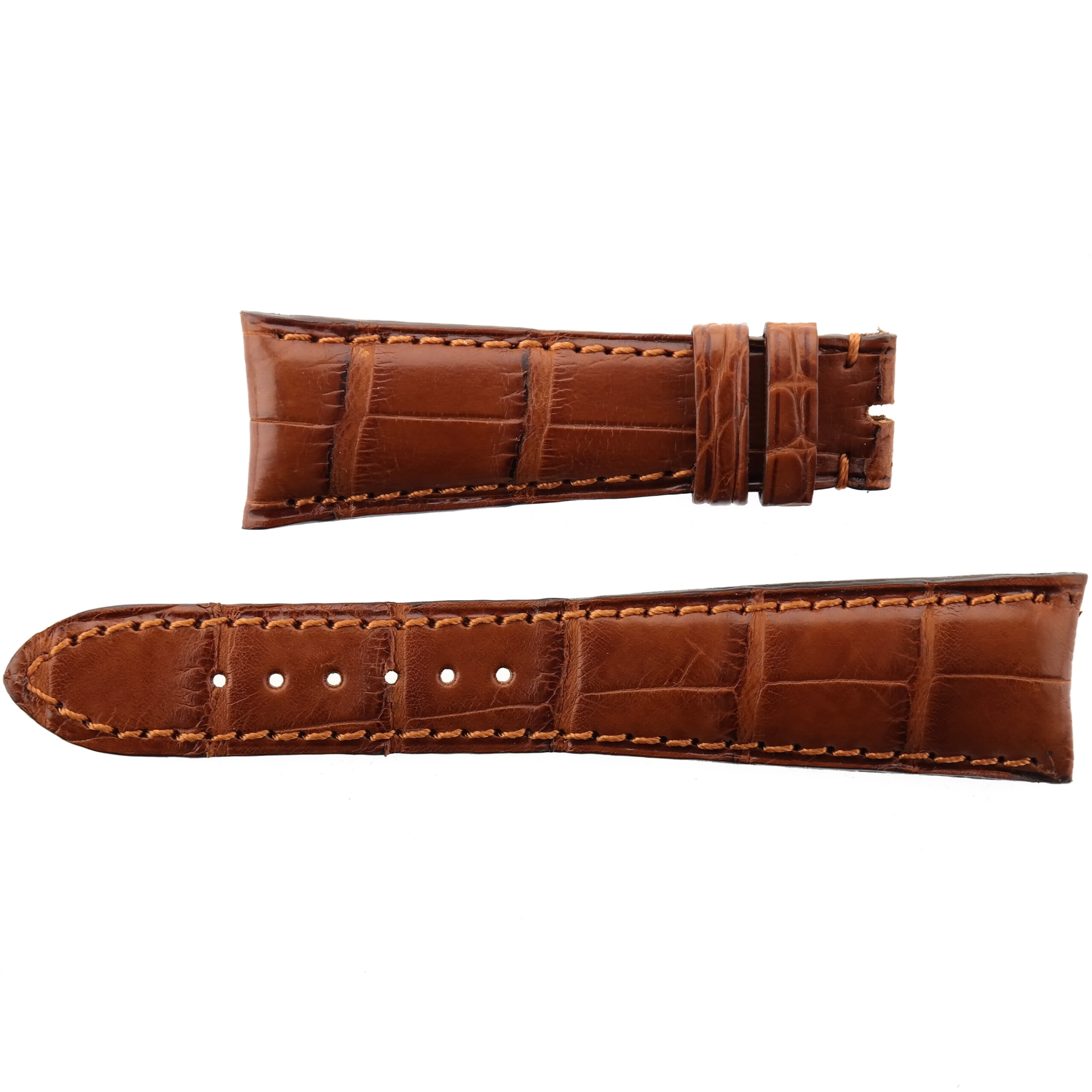 CUERVO Y SOBRINOS - Luxury Watch Strap - 22/16 - 115/70 - Genuine Leather