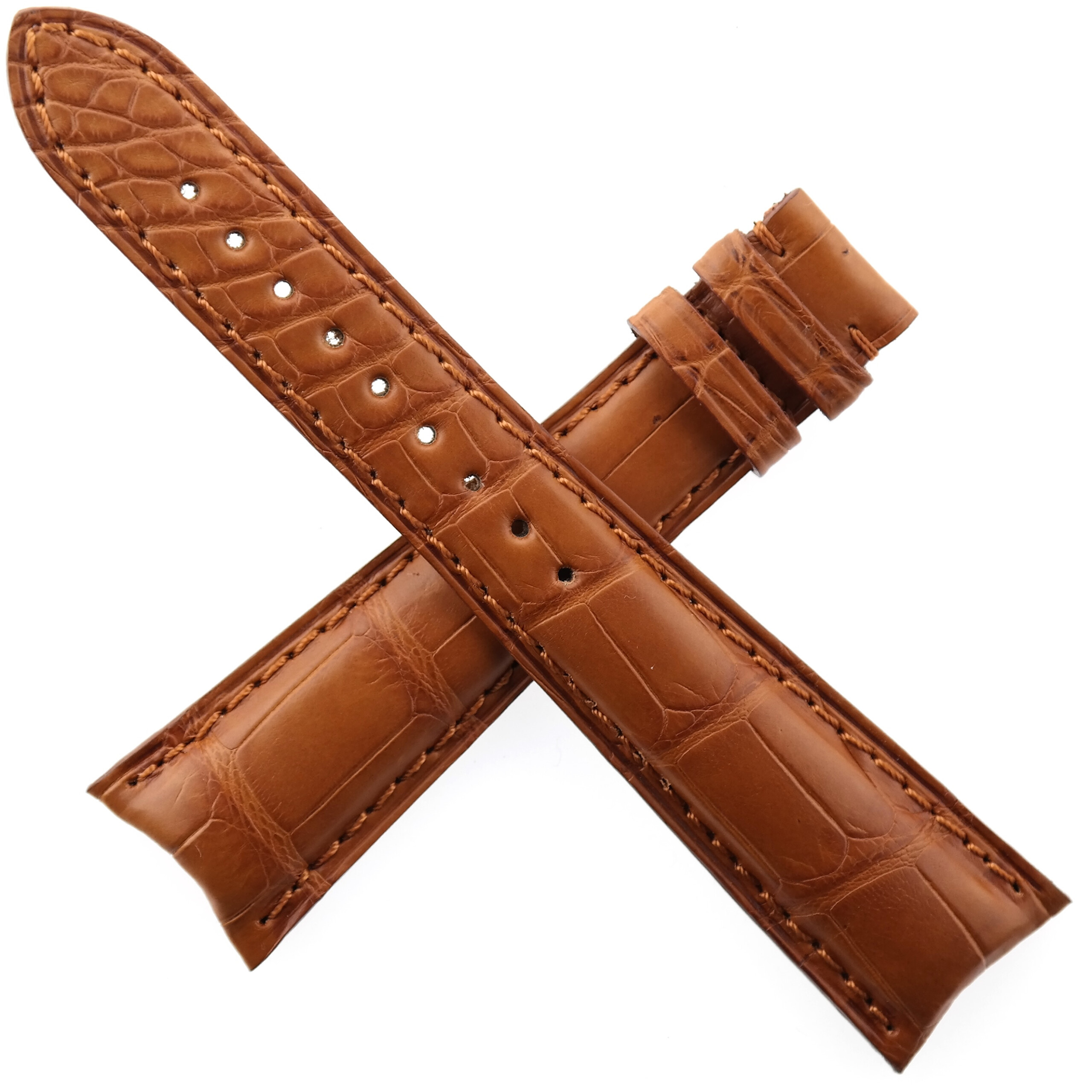 CUERVO Y SOBRINOS - Luxury Watch Strap - 22/16 - 125/85 - Genuine Leather