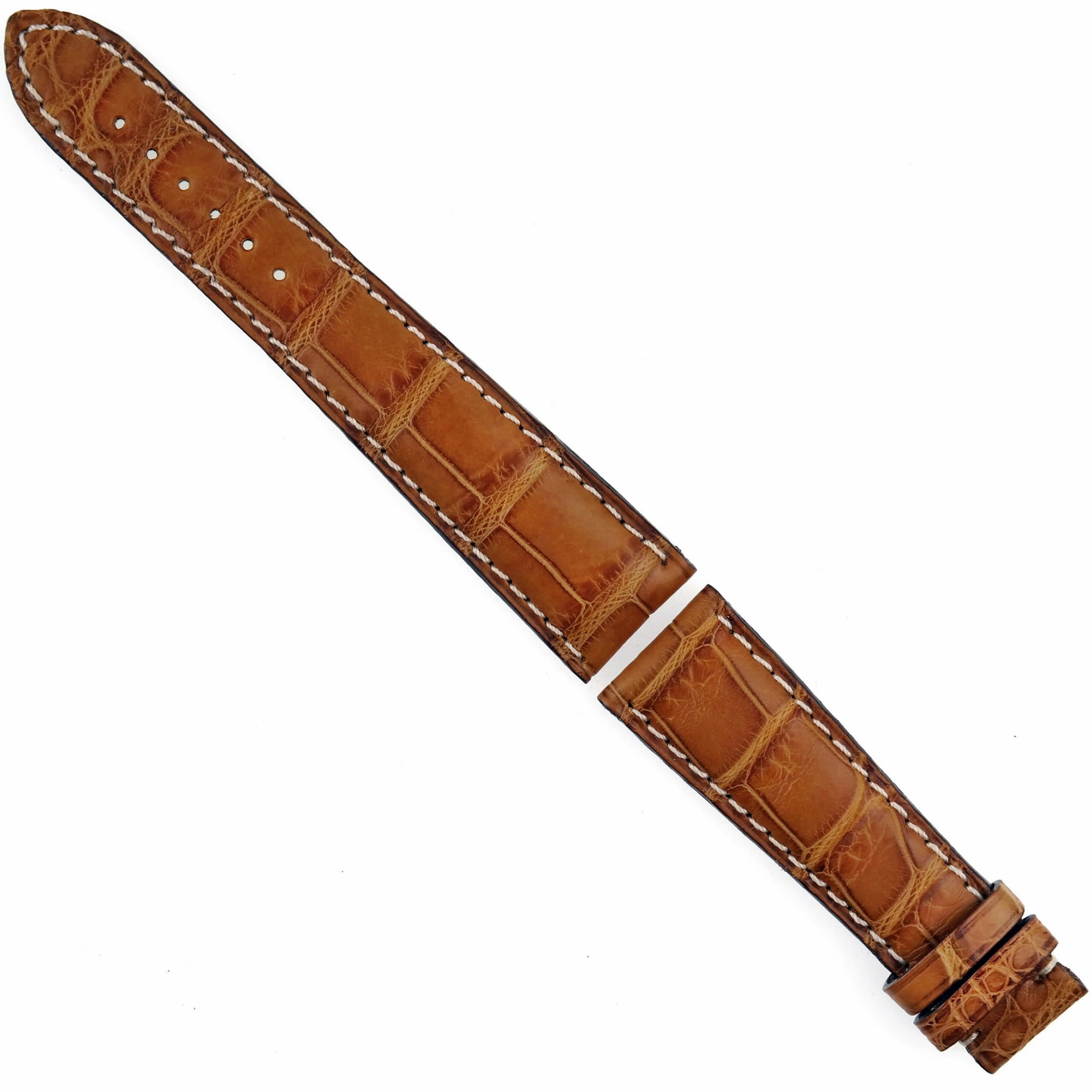 CUERVO Y SOBRINOS - Luxury Watch Strap - 22/18 - 120/75 - Genuine Leather