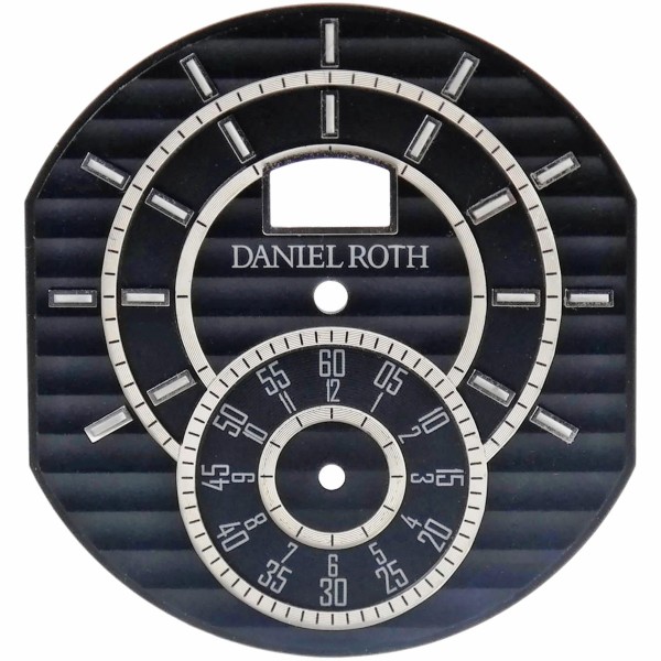 DANIEL ROTH - Endurer Chronosprint Watch Dial Black