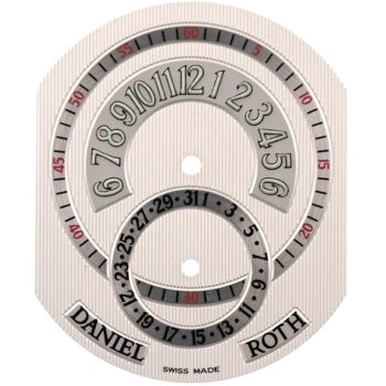 DANIEL ROTH - Premier Retrograde 807.L.10 (White) Watch Dial