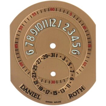 DANIEL ROTH - Premier Retrograde 807.L.40 (Bronze) Watch Dial