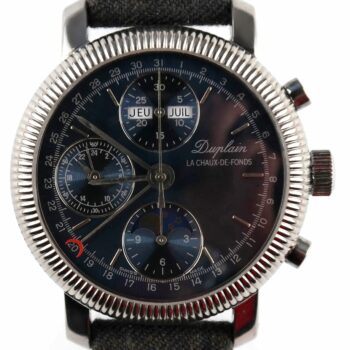 DUPLAIN - Swiss Made Chronograph Automatic Moon-Phases Calendar Watch