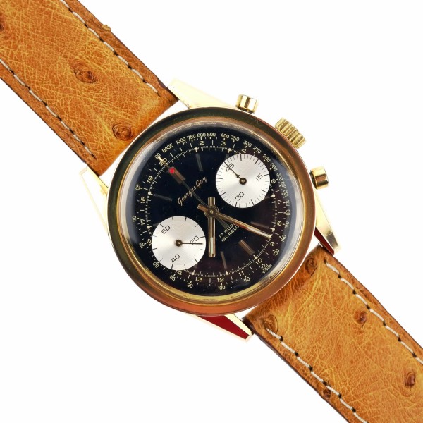 GEORGES GAY- Vintage Swiss Made Mechanical Chronograph Watch