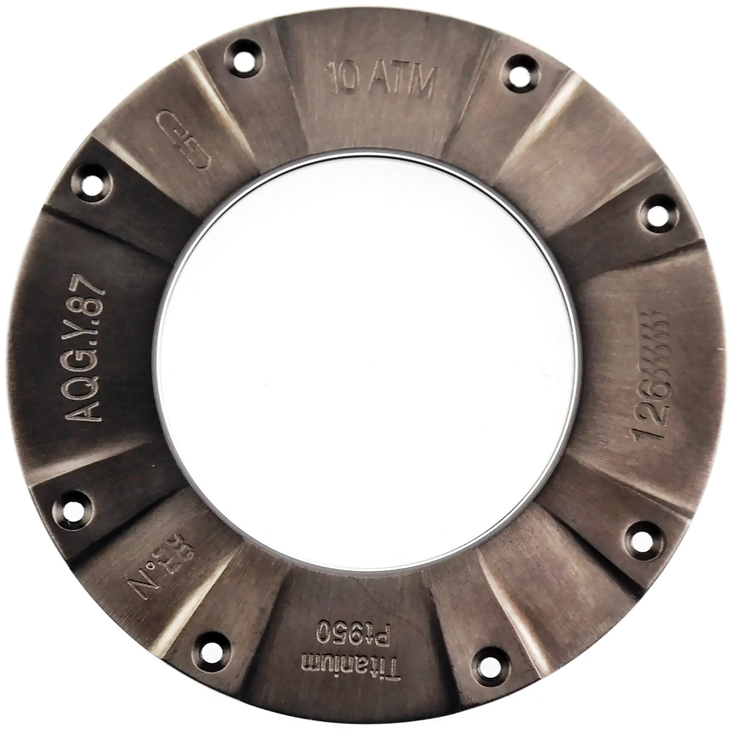 GERALD GENTA Arena Dual Time Perpetual Calendar AQG.Y.87 Titanium Case-back