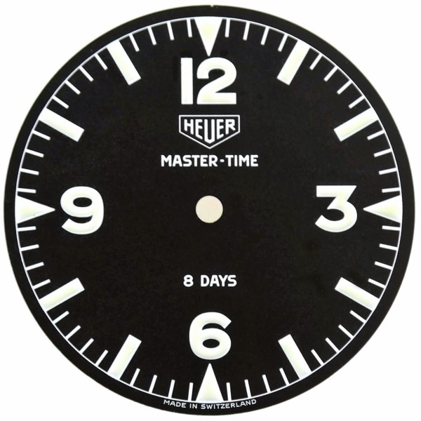 HEUER Master-Time 8 Days StopWatch Dial