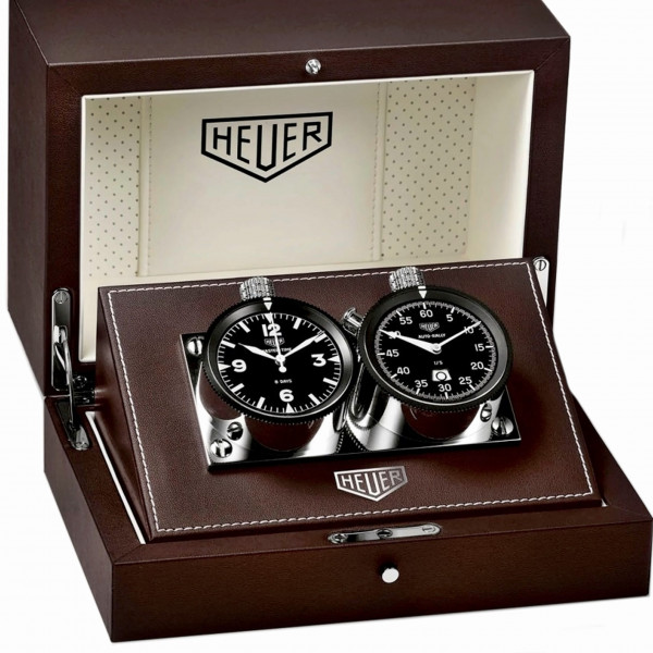 HEUER Rally-Master 150 YEARS Anniversary Limited Edition Dashboard Mount Timers