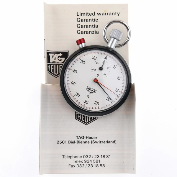HEUER StopWatch 413 201 Split Action (Rattrapante) Timer