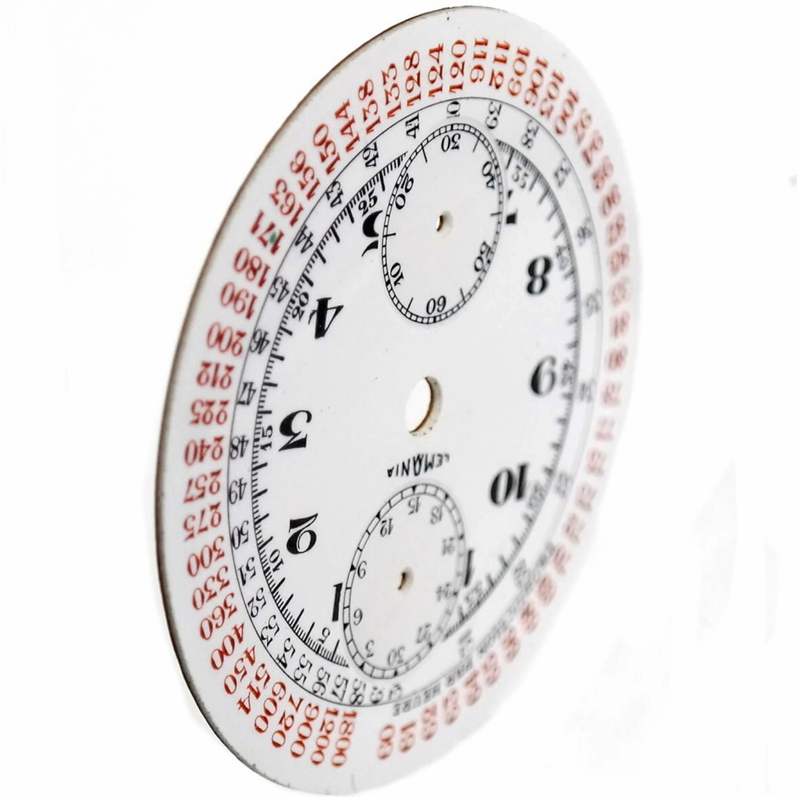 LEMANIA - Pocket Watch Dial - Chronograph - Production per Hour Counter
