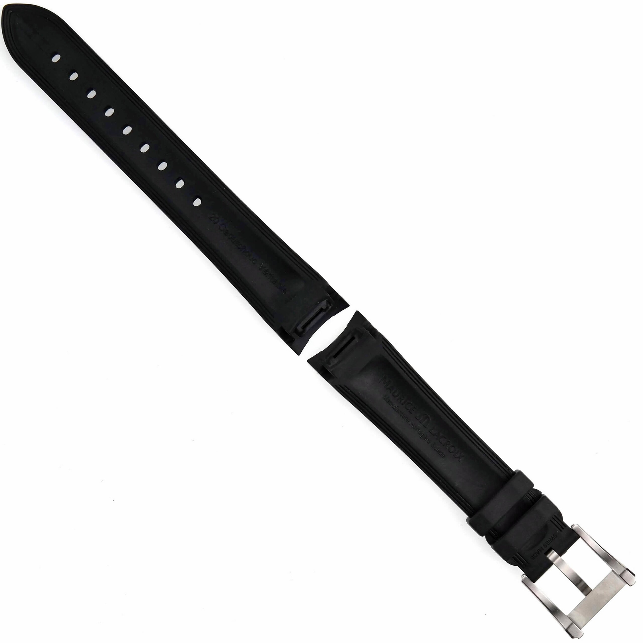 MAURICE LACROIX - 2008 - Rubber Watch Strap - 20 mm - Swiss Made