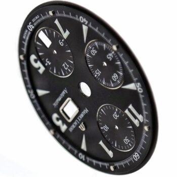 MAURICE LACROIX - Croneo MP6318 - Automatic Chronograph Watch Dial - Black