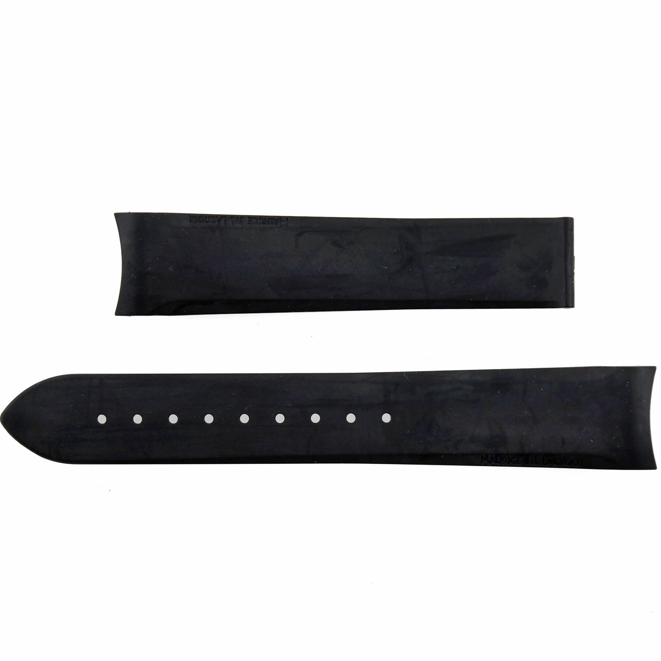 MAURICE LACROIX - Rubber Watch Strap - 20 mm - Swiss Made