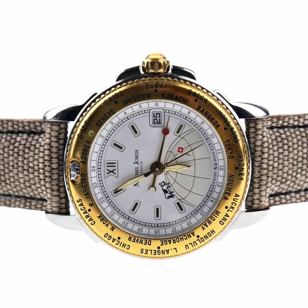 MICHEL JORDI - GENEVE - Automatic GMT Watch SwissAir Exclusive Edition