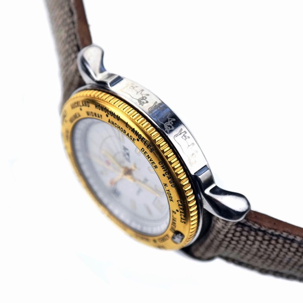 MICHEL JORDI - GENEVE - Automatic GMT Watch SwissAir Exclusive Edition