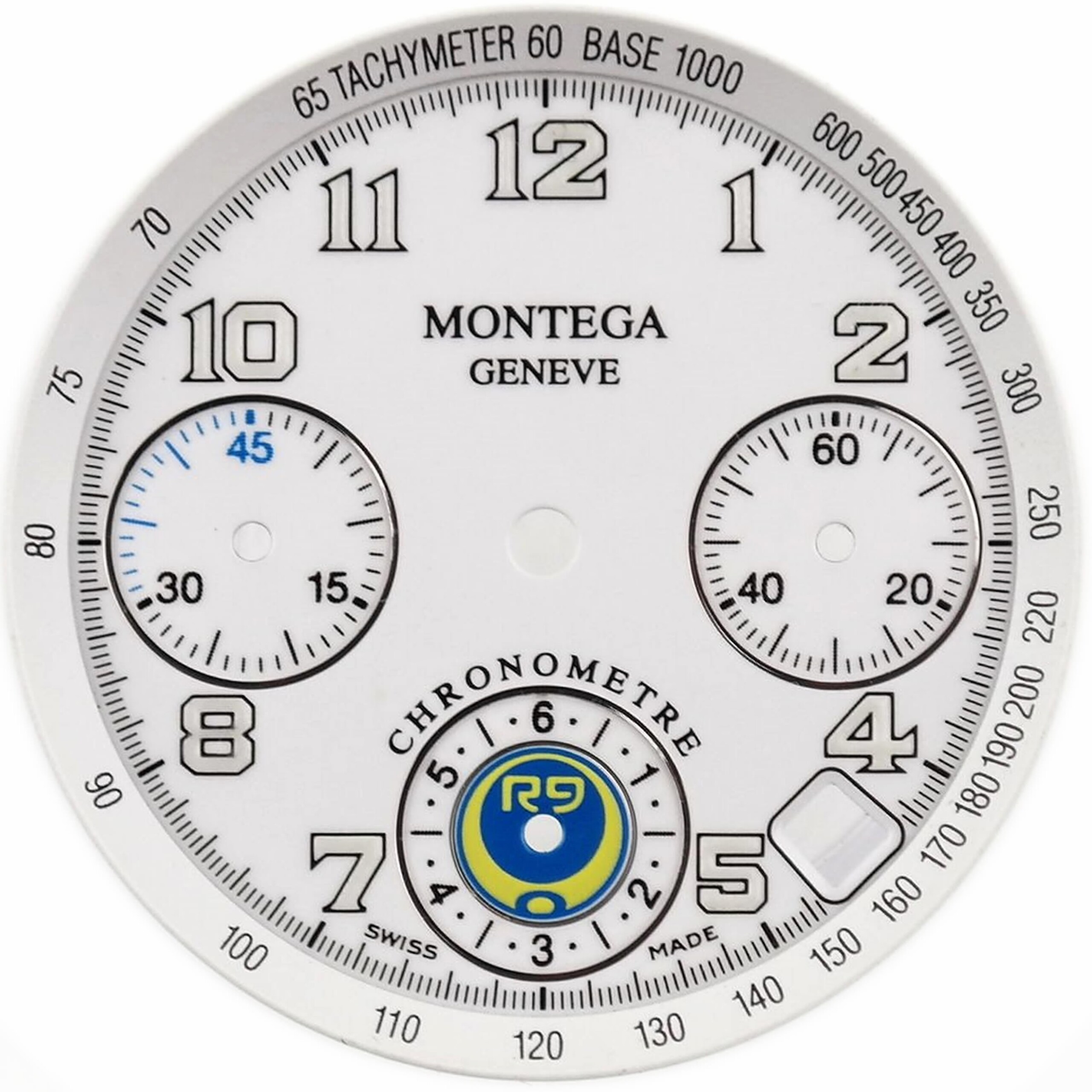 MONTEGA Geneve - MC01 Automatic Chronograph - Watch Dial - White