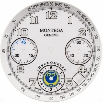 MONTEGA Geneve - MC01 Automatic Chronograph - Watch Dial - White