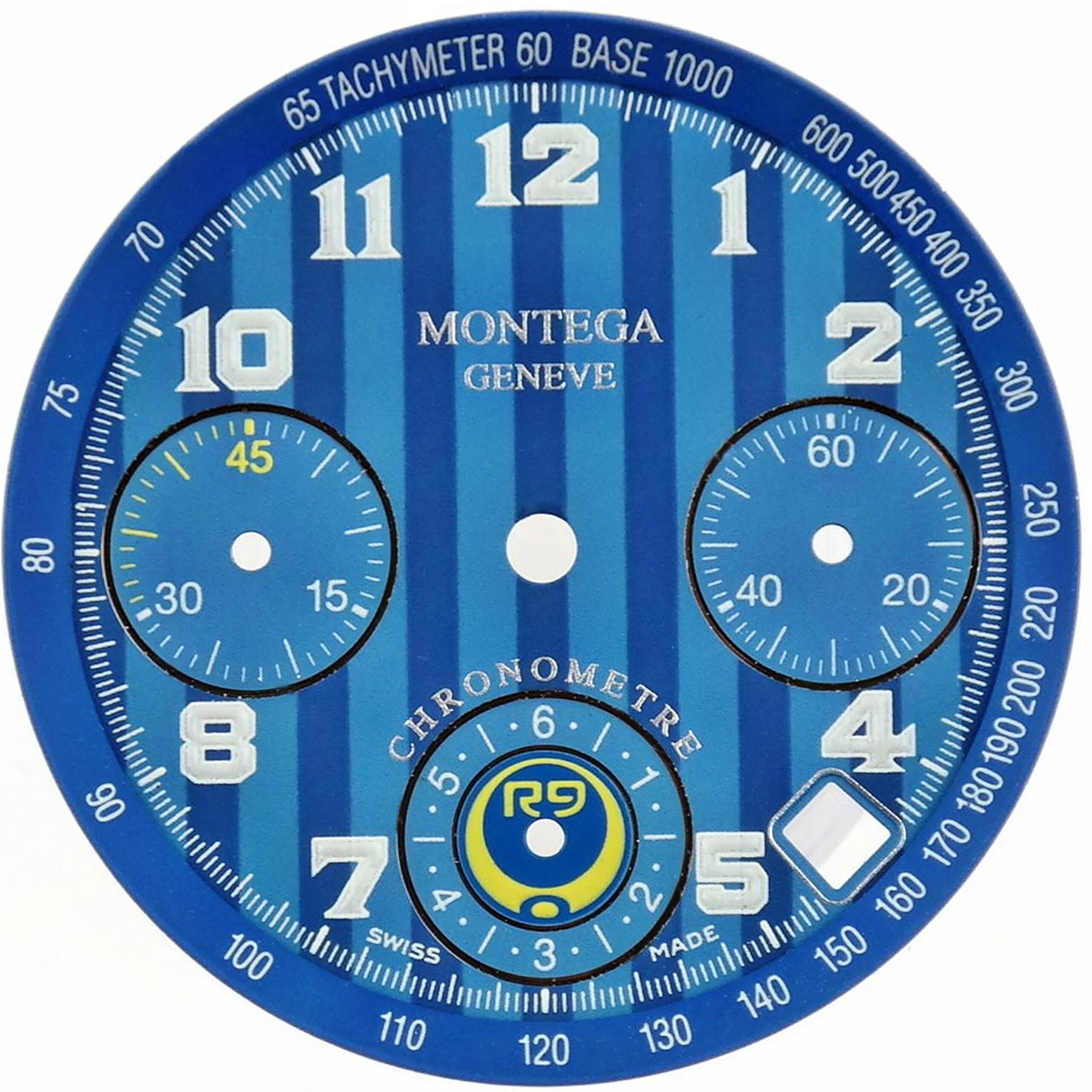 MONTEGA Geneve - MC01 R9 Ronaldo - Watch Dial - Juventus Torino