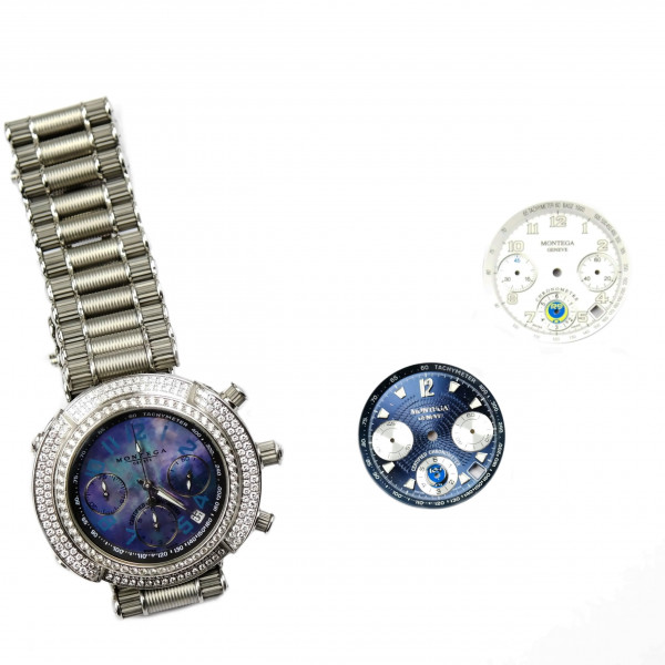 MONTEGA MC 01 Diamonds - Swiss Luxury Chronometer Automatic Chronograph Watch