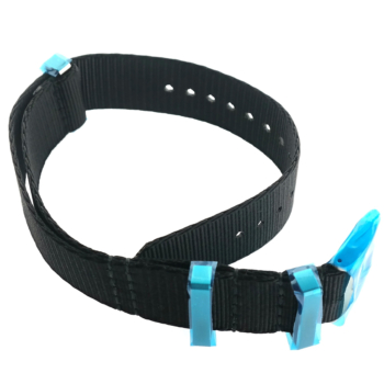 TAG HEUER AUTAVIA Black and Black Fabric Strap - 21 mm