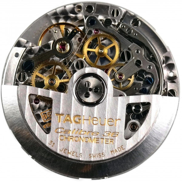 TAG Heuer Calibre 36 Automatic Tri-Compax Chronograph Watch Movement