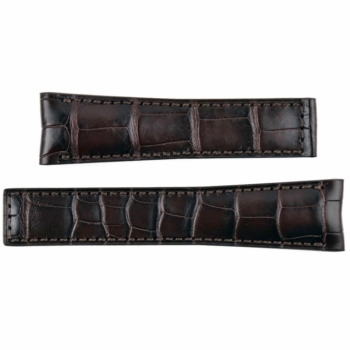 TAG Heuer Carrera Watch Strap - 22 mm Dark Brown Alligator