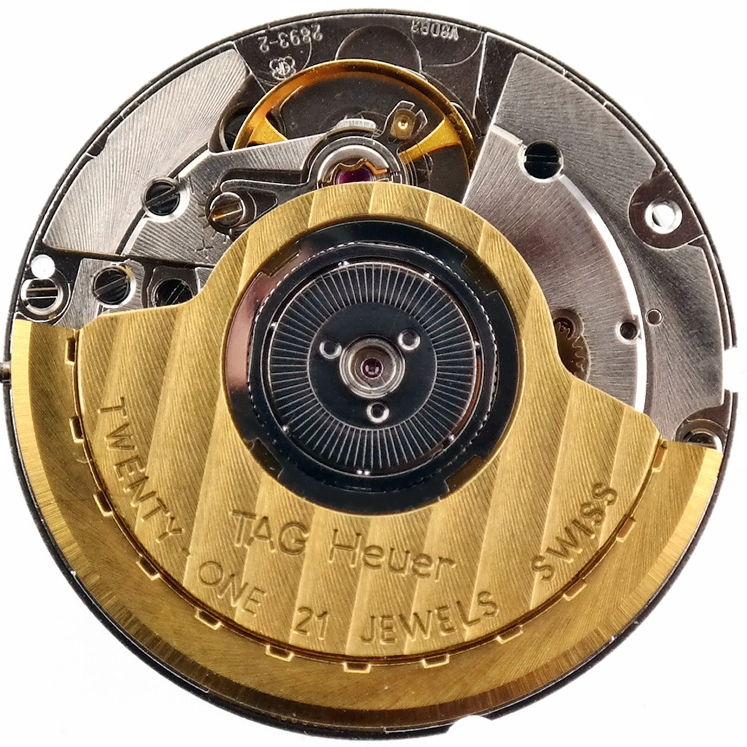 TAG Heuer - ETA 2893-2 (Calibre 7 Twint Time) - Automatic Watch Movement