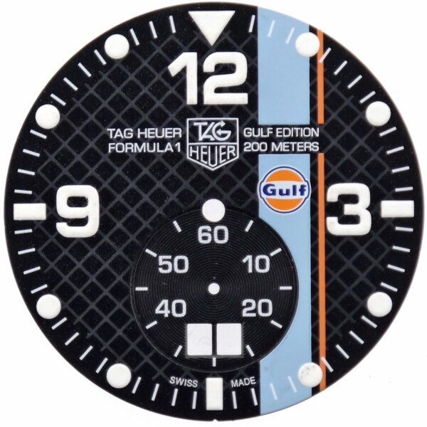 TAG Heuer Formula 1 Gulf Edition WAH1013 Watch Dial