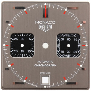 TAG Heuer Monaco Calibre 11 Chronograph CAW211B Watch Dial