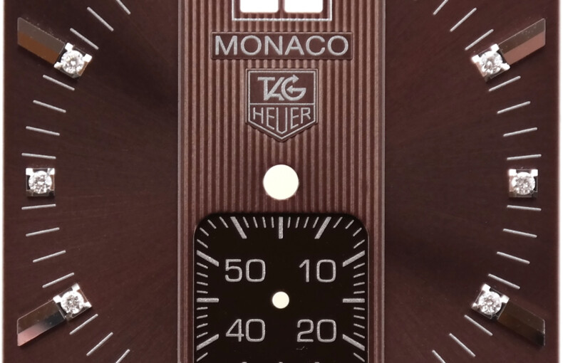 TAG Heuer MONACO WAW131E Watch Dial