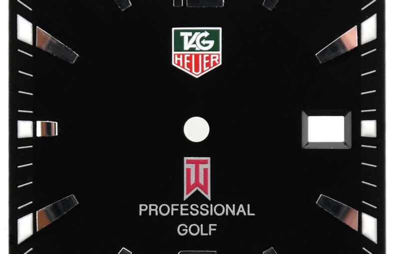 TAG Heuer Professional Golf Tiger Woods WAE1111 Watch Dial