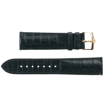 Authentic TAG Heuer Luxury Watch Strap with 18K Solid Gold Pin Buckle