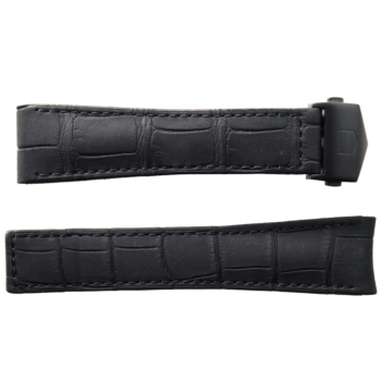 Authentic TAG Heuer Watch Strap - 22 mm - with Titanium Deployant Clasp FC5055