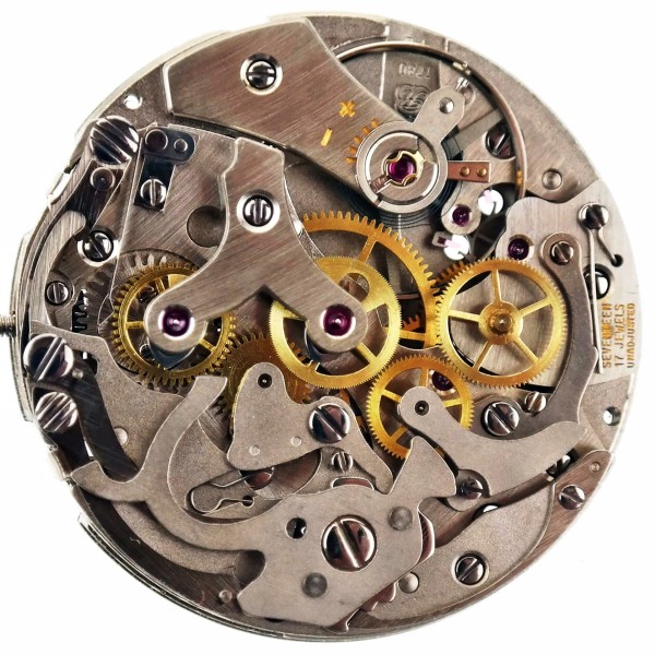 Valjoux 7730 Bi-Compax Mechanical Chronograph Watch Movement