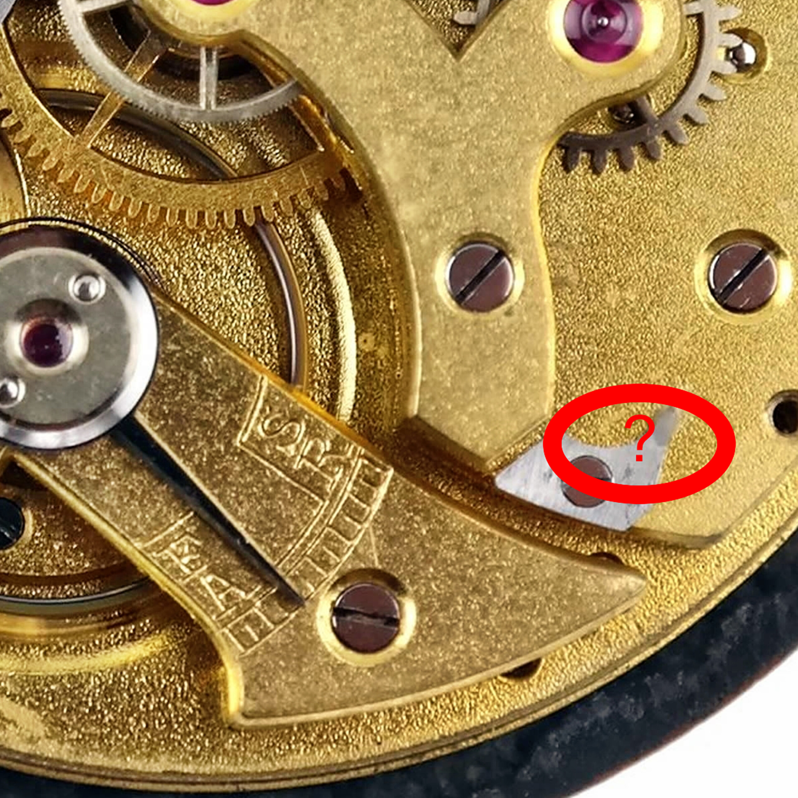 Valjoux Calibre 5 - Column Wheel Chronograph Pocket Watch Movement