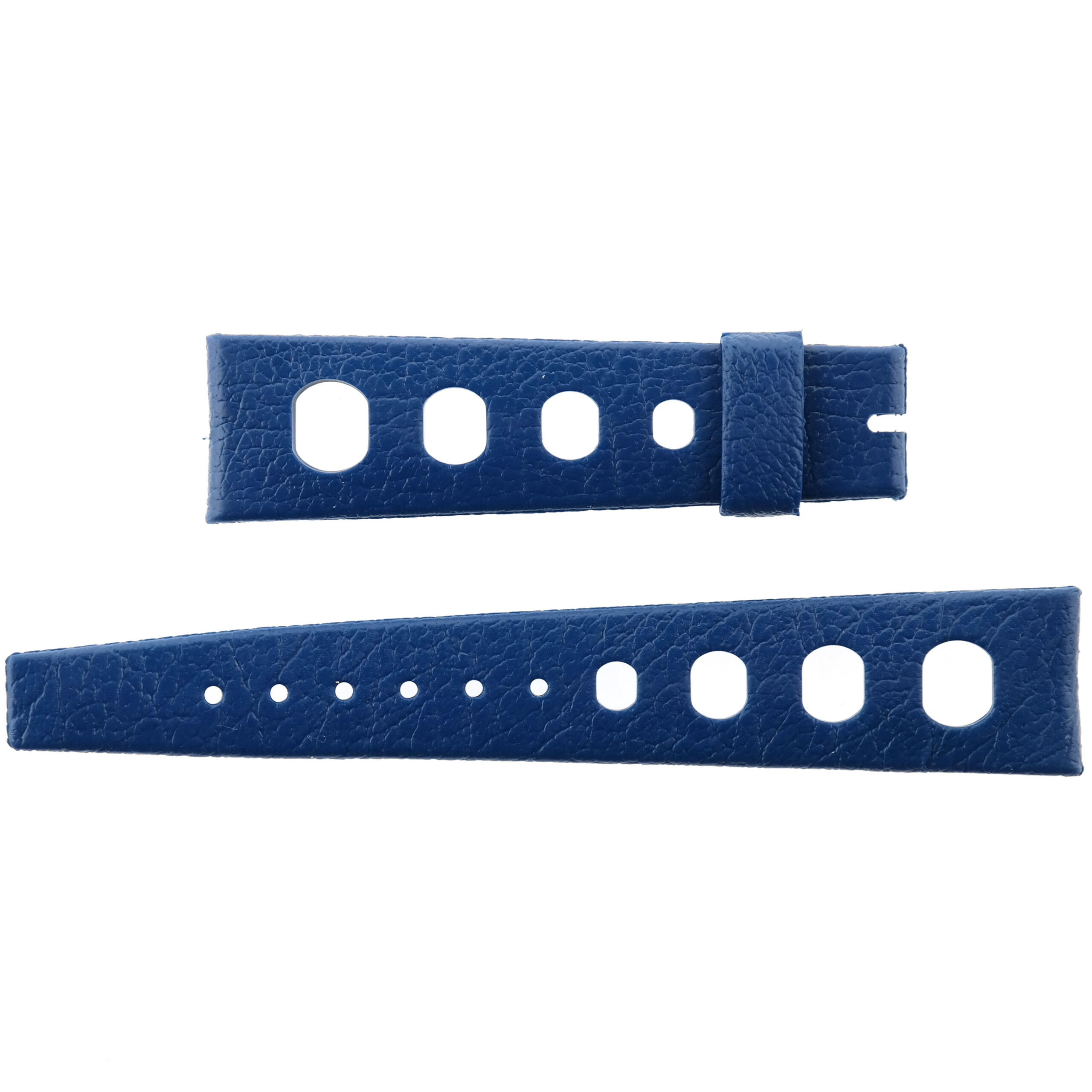 Vintage BESTFIT TROPIC SPORT Watch Strap - 23320 - 20 mm - Blue - Swiss Made