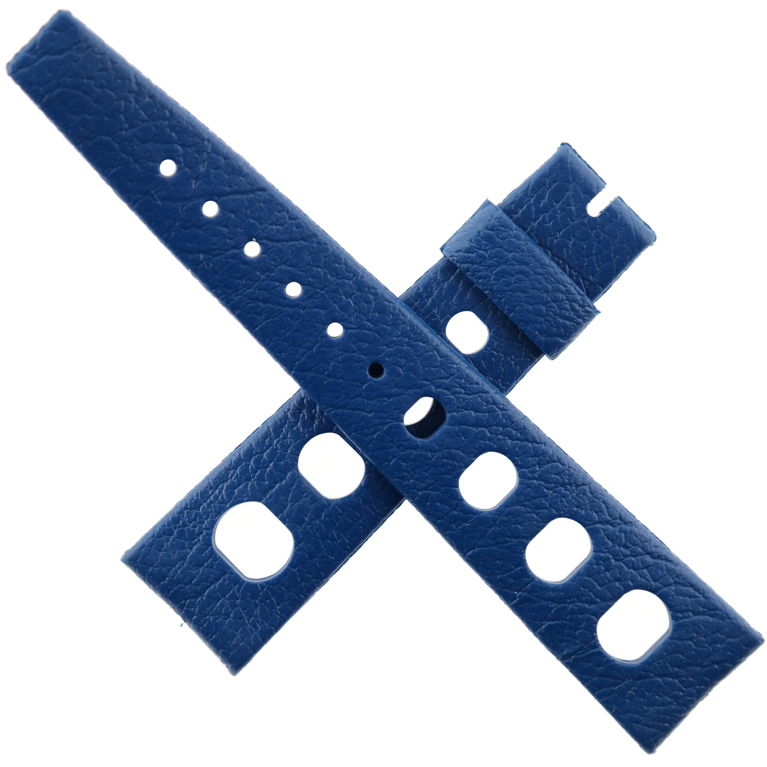 Vintage BESTFIT TROPIC SPORT Watch Strap - 23320 - 20 mm - Blue - Swiss Made