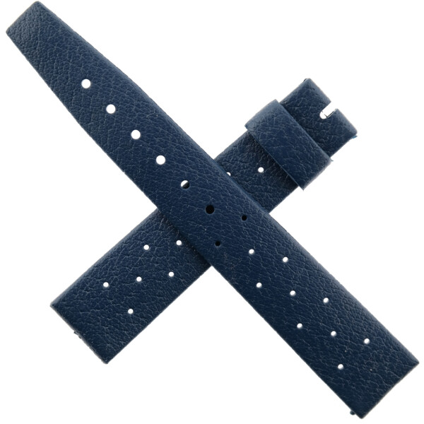 Vintage BESTFIT TROPIC STAR Watch Strap - 23218 - 18 mm - Blue - Swiss Made