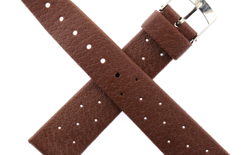 Vintage BESTFIT TROPIC STAR Watch Strap - 23218 - 18 mm - Brown - Swiss Made