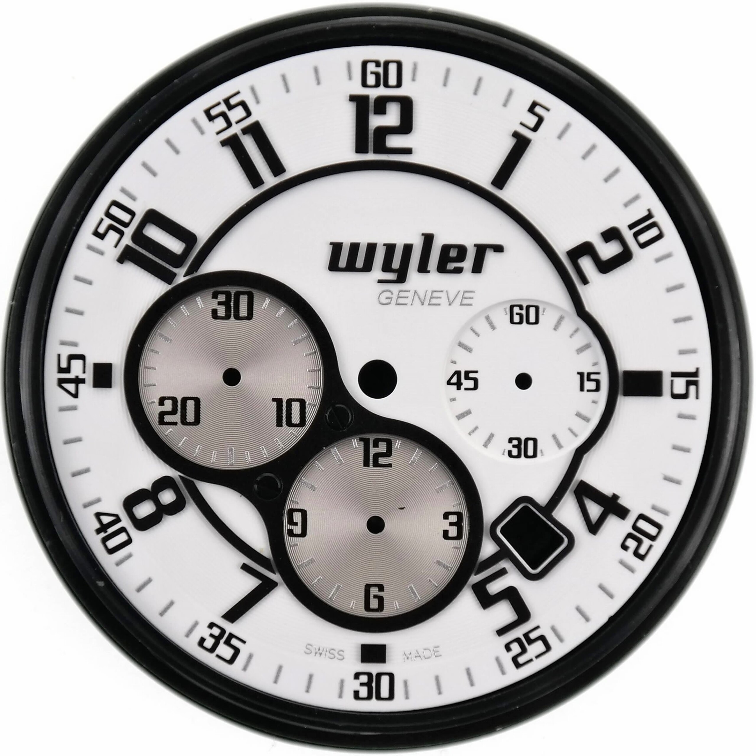 WYLER Geneve - Code R - Original Watch Case, Dial and Strap